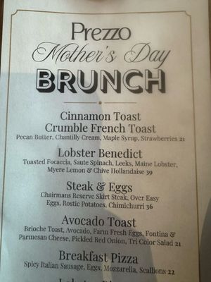 Prezzo Menu Reinforces Casual Italian Dining